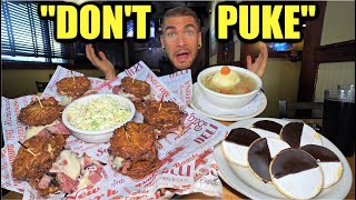 OVER 500 PEOPLE FAILED THIS FAMOUS NEW YORK DELI CHALLENGE FROM MAN VS FOOD | Joel Hansen