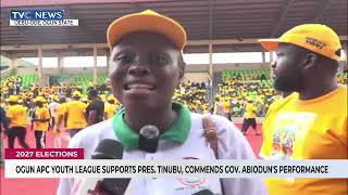 Ogun APC Youth League Supports Pres. Tinubu, Commends Gov Abiodun's Performance