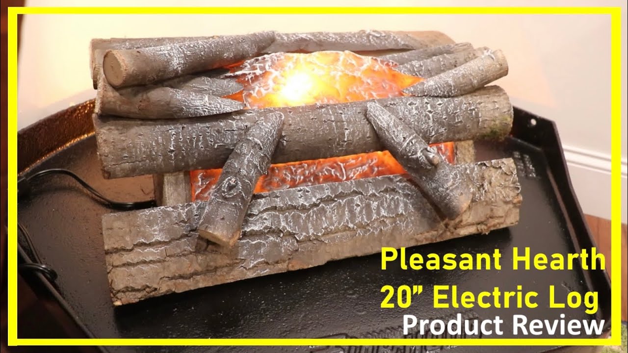 TNT #96: Madison's Pleasant Hearth 20” Electric Log Review - YouTube