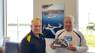 Pipistrel Online course completion and test flight with Hal Stiles