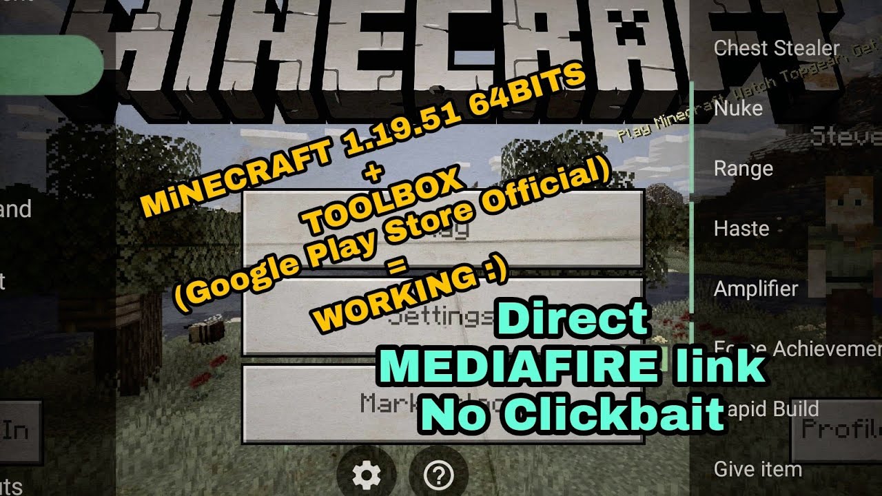 Minecraft 1.19.51 Download Media fire #Minecraft 