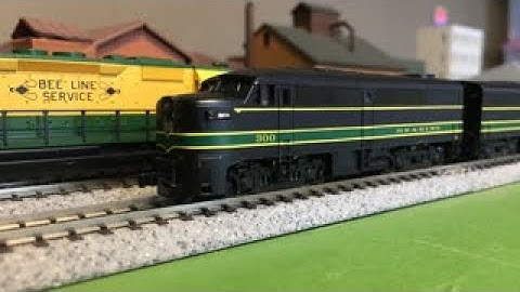 N scale Life-Like Fa1 and Fb1 not running