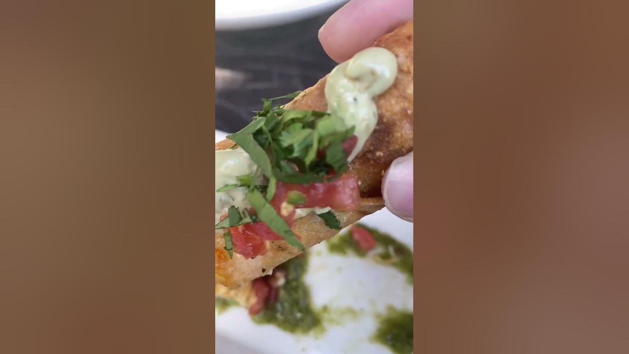 Chicken taquitos at Cheesecake Factory fire food YouTube