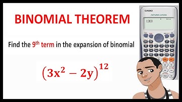 BINOMIAL EXPANSION:  FINDING THE TERM || PRECALCULUS