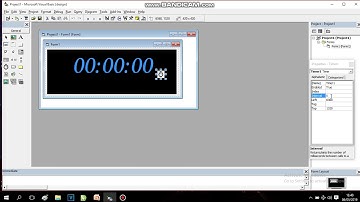 Tutorial membuat program di VB 6.0 - TIMER