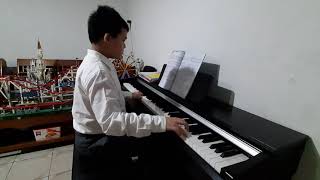 Souvenir dEnfance - Richard Clayderman - Piano Cover By Patrick Emmanuel (11 Years Old)