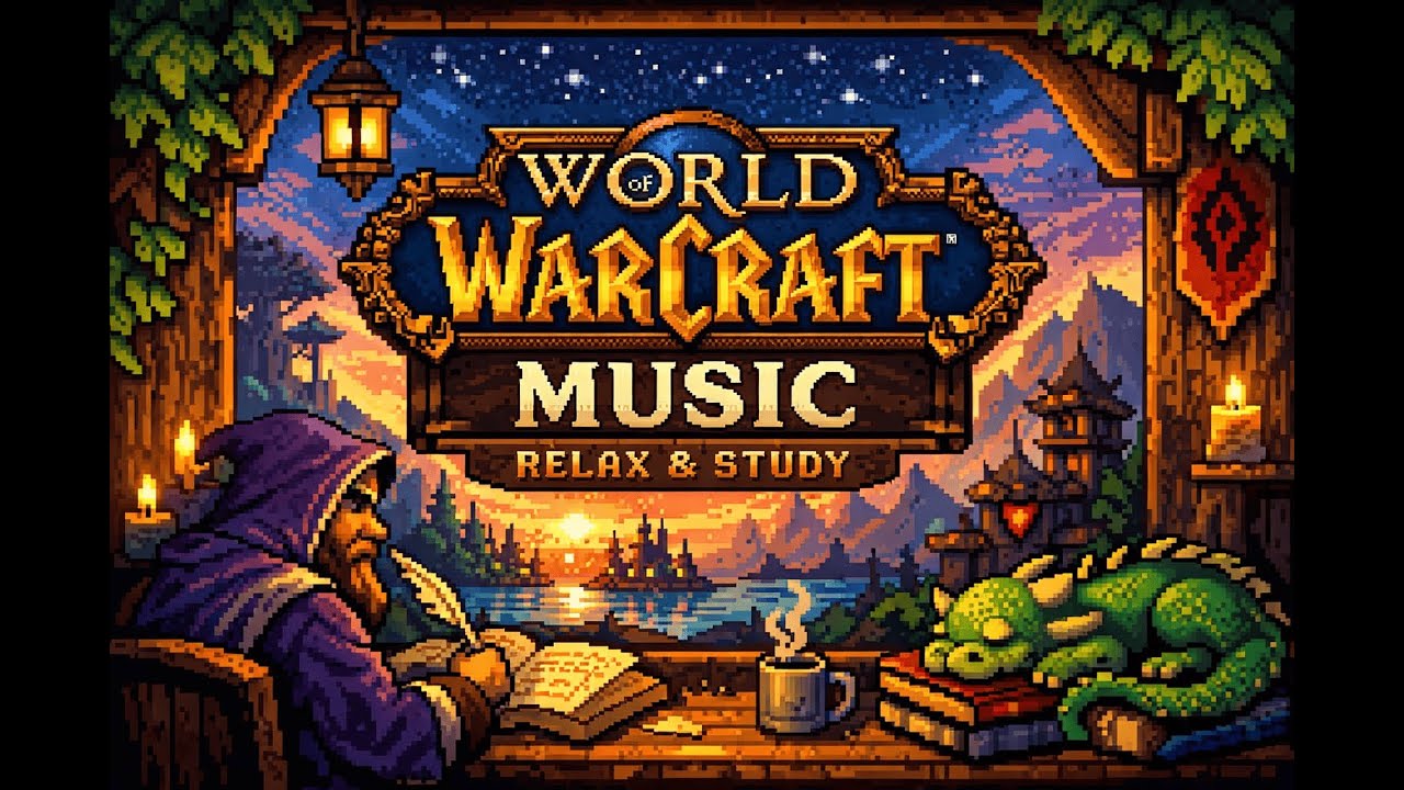 World of Warcraft | Música e Ambiência | Relaxar, Estudar, Dormir, Focar