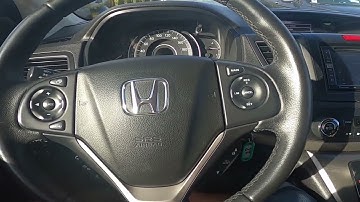 How to Enable or Disable Hill Descend Control in Honda CR-V IV ( 2012 – 2018 )