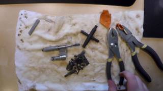 Colt Revolver Crane Disassembly