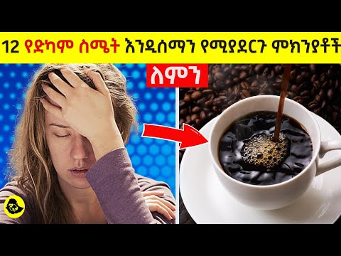 ለምን የድካም ስሜት ይሰማናል 12 ዋና ምክንያቶች 12 Reasons You Re Feeling TIRED Every Day የድካም ስሜት ምክንያቶች