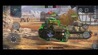 World Of Tanks Android Mobile Chi-Ni Tank Destroyed Enemies With Team.