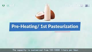 Coconut Milk Production Line Machinery