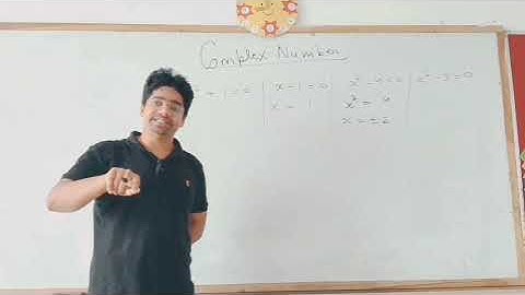 intro iota  and complex numbers