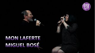 Aire Soy con Mon Laferte y Miguel Bosé, imitador de El Retador Canal de las Estrellas