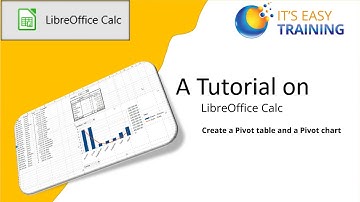 How to create a Pivot Table in LibreOffice Calc
