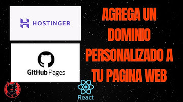 Cómo agregar un dominio personalizado a tu página en GitHub Pages