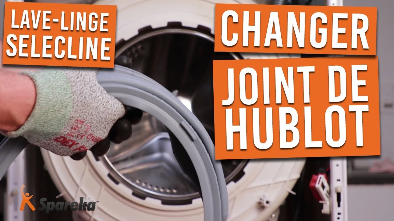 Le joint du hublot de ma machine se déclipse tout seul - Lave-linge AYA  ALF6102 5300474131 10714003