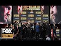 Tyson Fury vs Deontay Wilder III | WEIGH-IN | PBC ON FOX