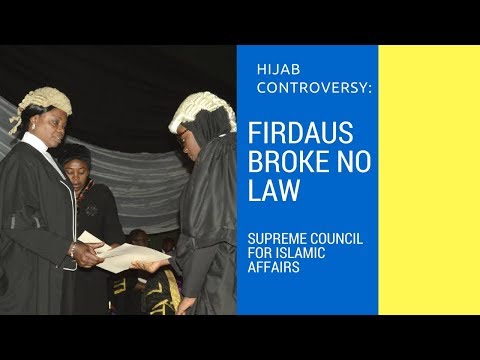 Hijab at Call to Bar: Firdaus Broke no Law - NSCIA