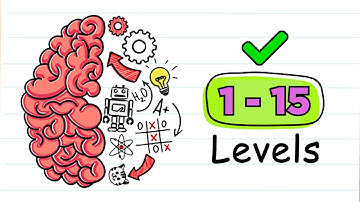 Brain Test: Tricky Puzzles | Level 1-15 I Part 1 | Android ios Gameplay