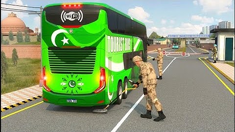 Pak - India Tourist Bus Simulator 2025 - Real Coach City Bus Drive 3D : Android Gameplay