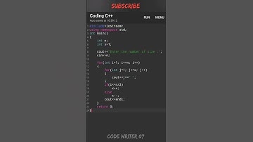 Best C++ pattern program tutorial video || 💯🧠 #shorts #coding #youtubeshorts