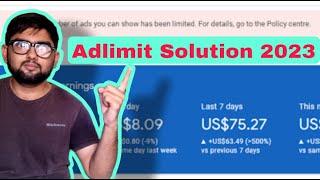 How to Remove Ad limit From AdSense | AdSense Ad limit Solution | AdSense| Diamond Solution-SME
