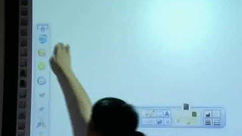 the shortcut button of interactive whiteboard from iboard.swf