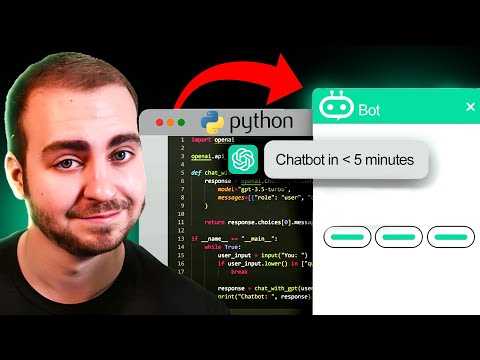 Create a Python GPT Chatbot - In Under 4 Minutes