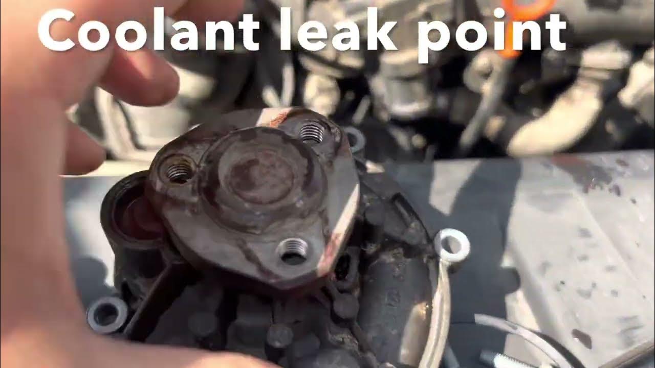 How to replace Audi Q7 water pump - YouTube