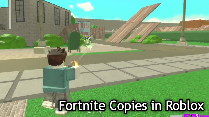 I Played Fortnite Copies in Roblox