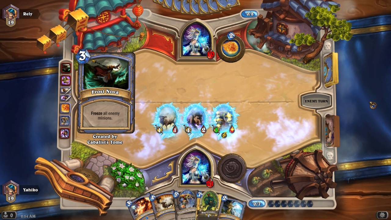 Hearthstone Standard Ranked Match - Jaina vs Jaina (Episode 2)