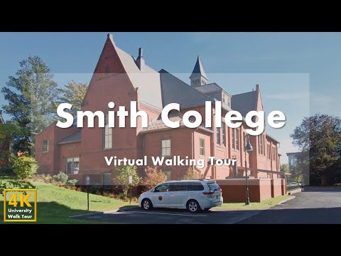 Smith College - Virtual Walking Tour [4k 60fps]