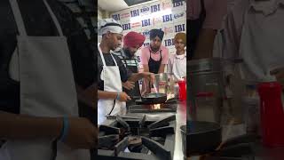 Learning by doing.. IBI Cooking Institute.. #chefselection #cookingclasses