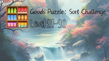 Goods Puzzle: Sort Challenge : Level 21~30 Gameplay