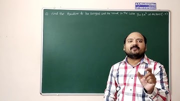 #Tangent and Normal #Maths-1B #First year Inter#calculus #Application of derivatives#Jee#Eamcet#vit