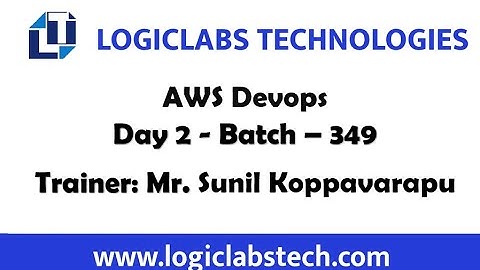 AWS Devops Day 2 (Batch 349)