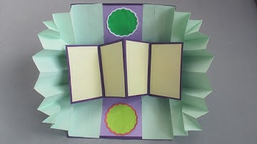 Amazing Twisting And Pop Up Card | Sugi Majhi