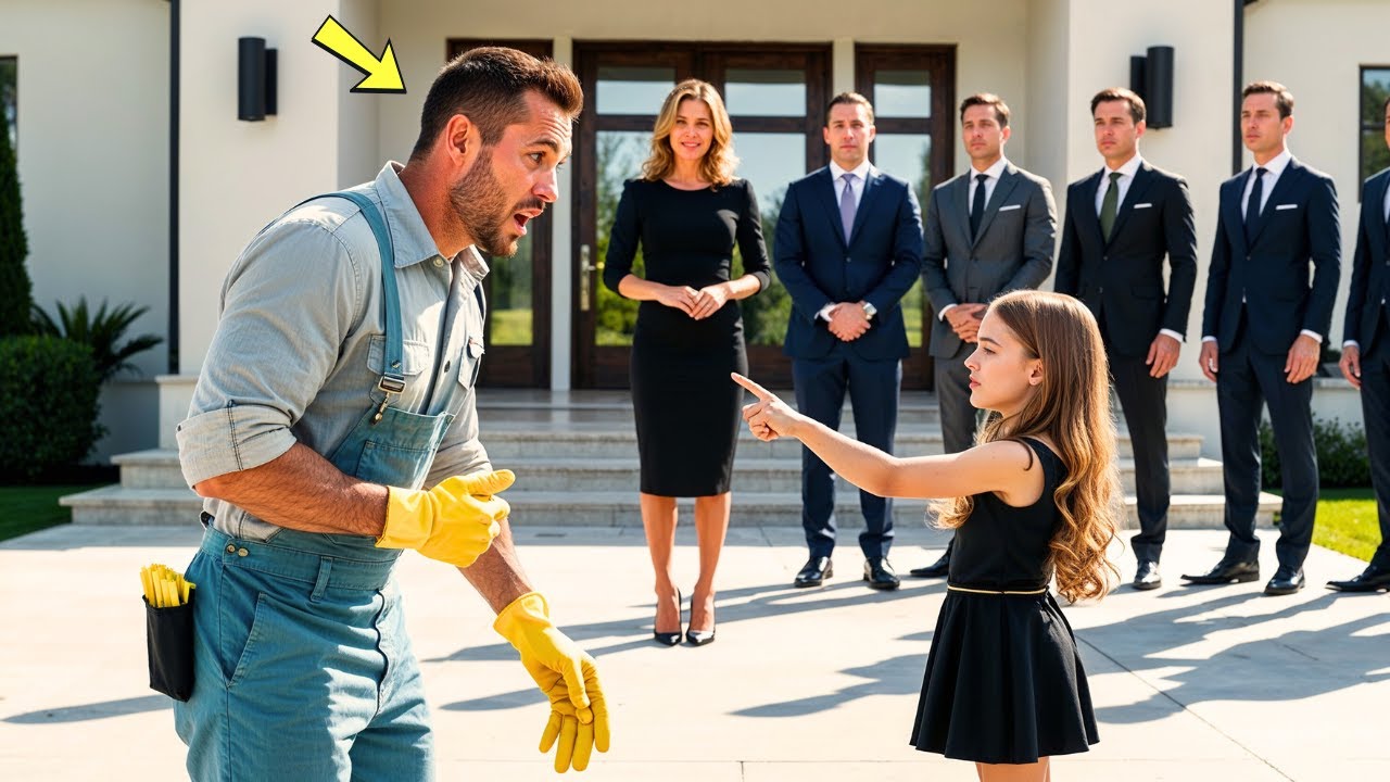CEO Asked Her Daughter to Pick a New Father From 5 Rich Men… But She Chose the Single Dad Janitor!
