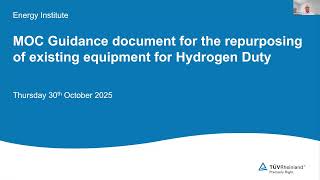 Hydrogen Asset Integrity - Management of Change Webinar