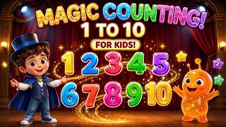 Magic Counting! 1 to 10 For Kids! |Learn to Count 1 to 10 |1 to 10 counting 