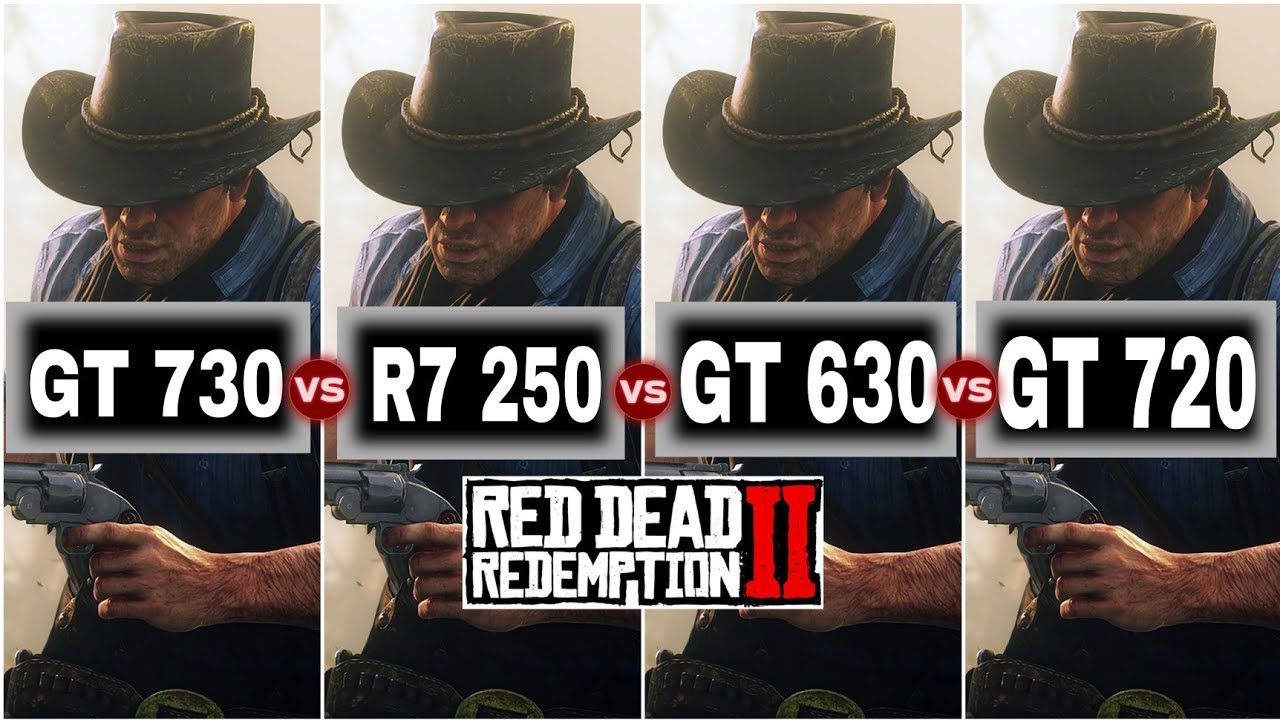 Red Dead Redemption 2 Test In, GT 730 2GB DDR5, 8GB RAM