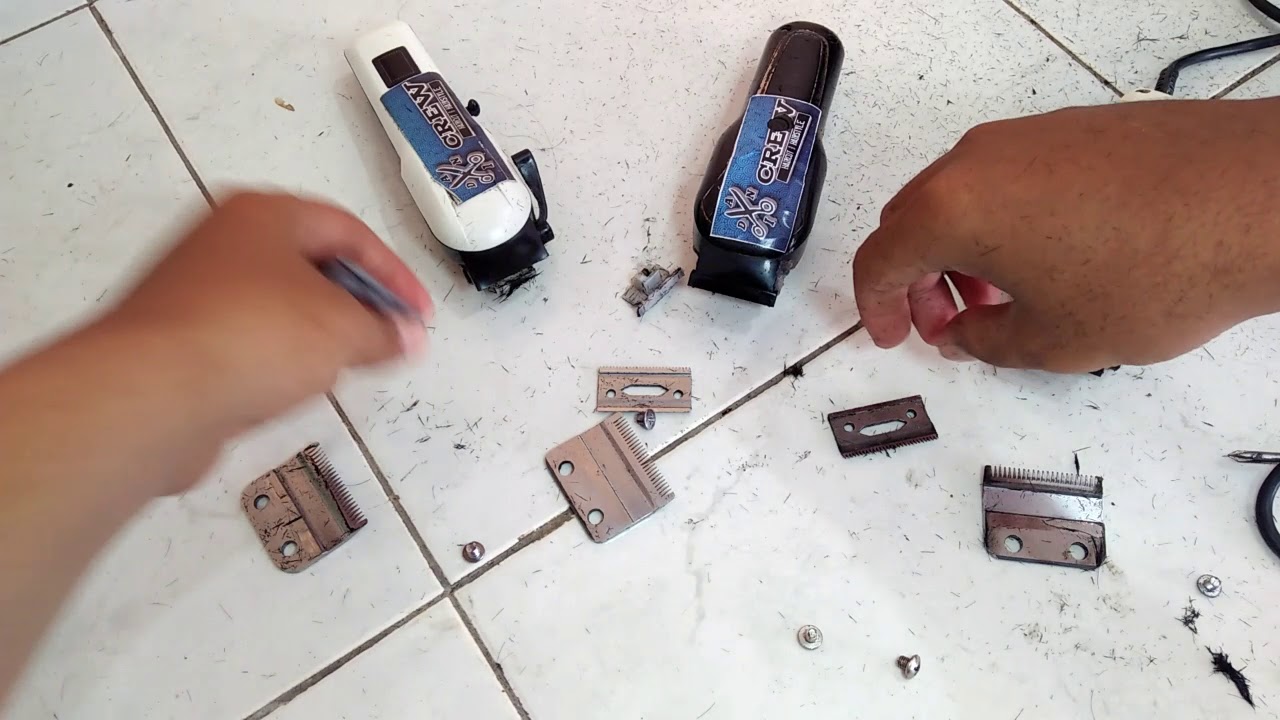 apa bisa? Pisau Wahl di pasang di Kemei 809A.