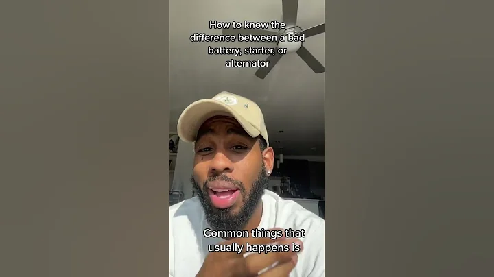 The difference between a bad battery, starter, or alternator #shorts #car #diy Like,Subscribe,share