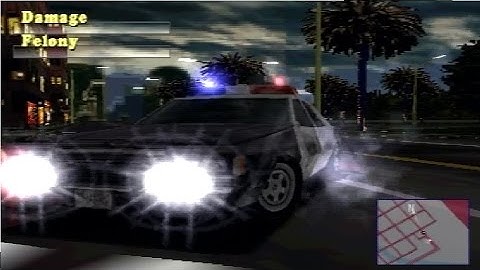 Driver PS1 Cheats Drive Through Walls And Car Change LOS ANGELES