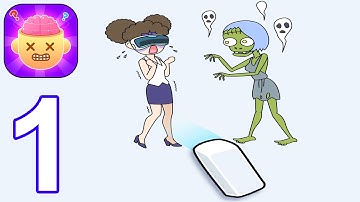 Brain It On - Gameplay Walkthrough Part 1 All Levels 1-48 (Android, iOS)