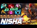Nisha Techies - Dota 2 Pro Gameplay [Watch &amp; Learn]