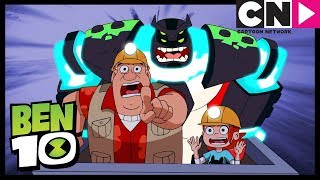 Мультфильм Ben 10 Dangerous Race Inside A Mine HalfSies Cartoon Network