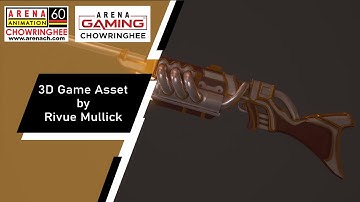 Arena Animation Chowringhee || 3D Game Asset Interface 2023 by Rivue Mullick #arenach #ach