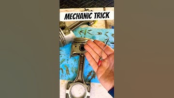 Mechanic Tip: Cleaning Pistons FAST